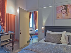 1 Schlafzimmer, Schreibtisch, Bügeleisen/Bügelbrett, WLAN