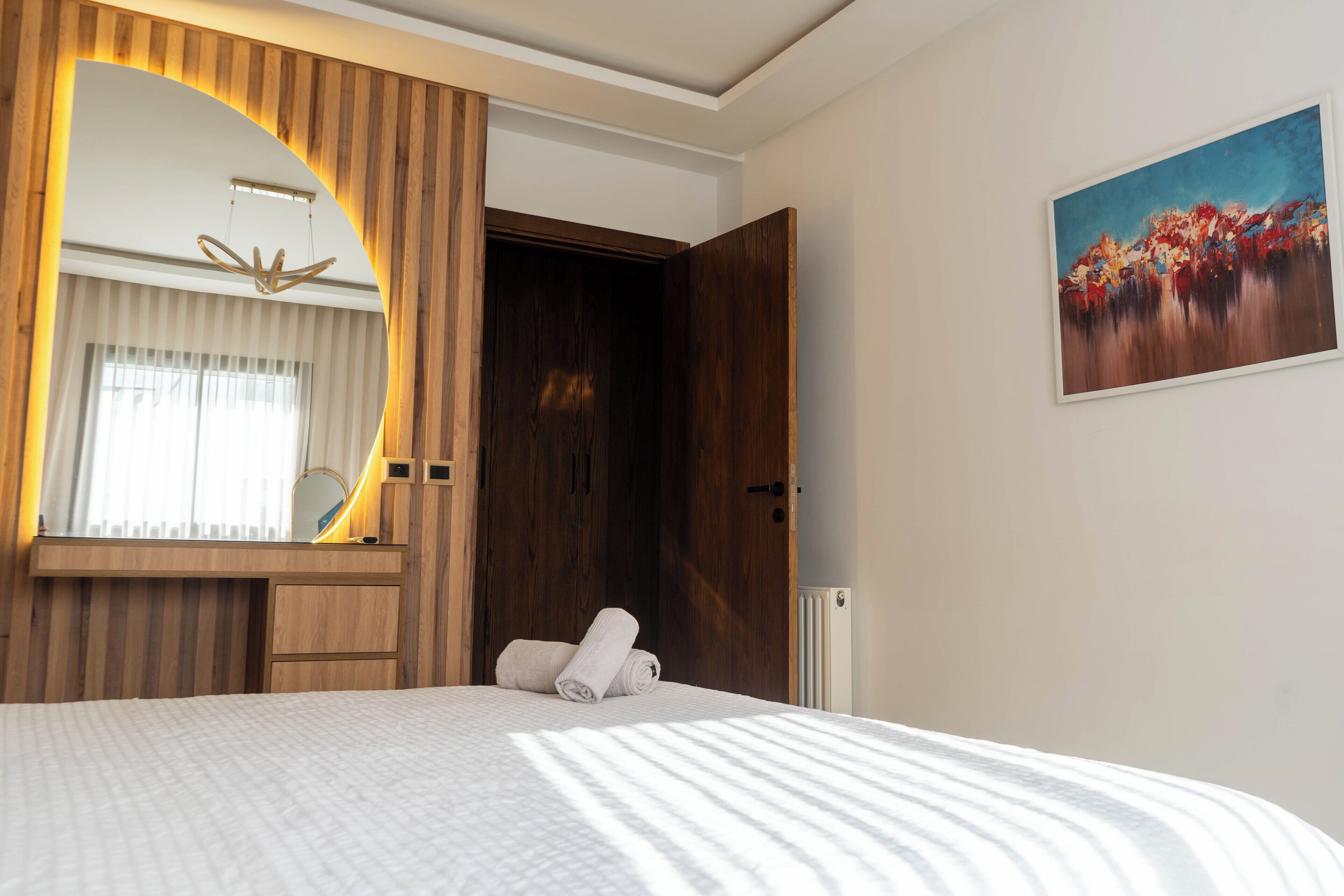 2 chambres, fer et planche à repasser, accès Internet, draps fournis