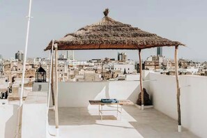 Terrace/patio - Dar El Medina – house with panoramic terrace (Tunis)