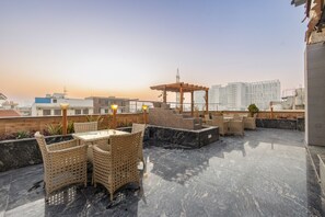 Terrace/patio - The global hotel by golden place (Gurugram)