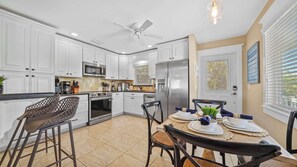 Fridge, microwave, oven, stovetop - NEW! Sideways~Heated Pool and Spa! Steps to Beach! (Bradenton Beach)