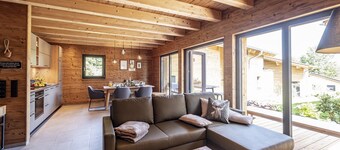 Chalet eigener Sauna im Vital Camp Bayerbach