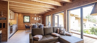 Chalet eigener Sauna im Vital Camp Bayerbach