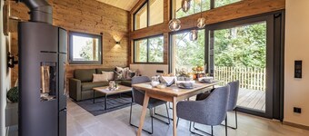 Stueetages chalet i Vital Camp Bayerbach