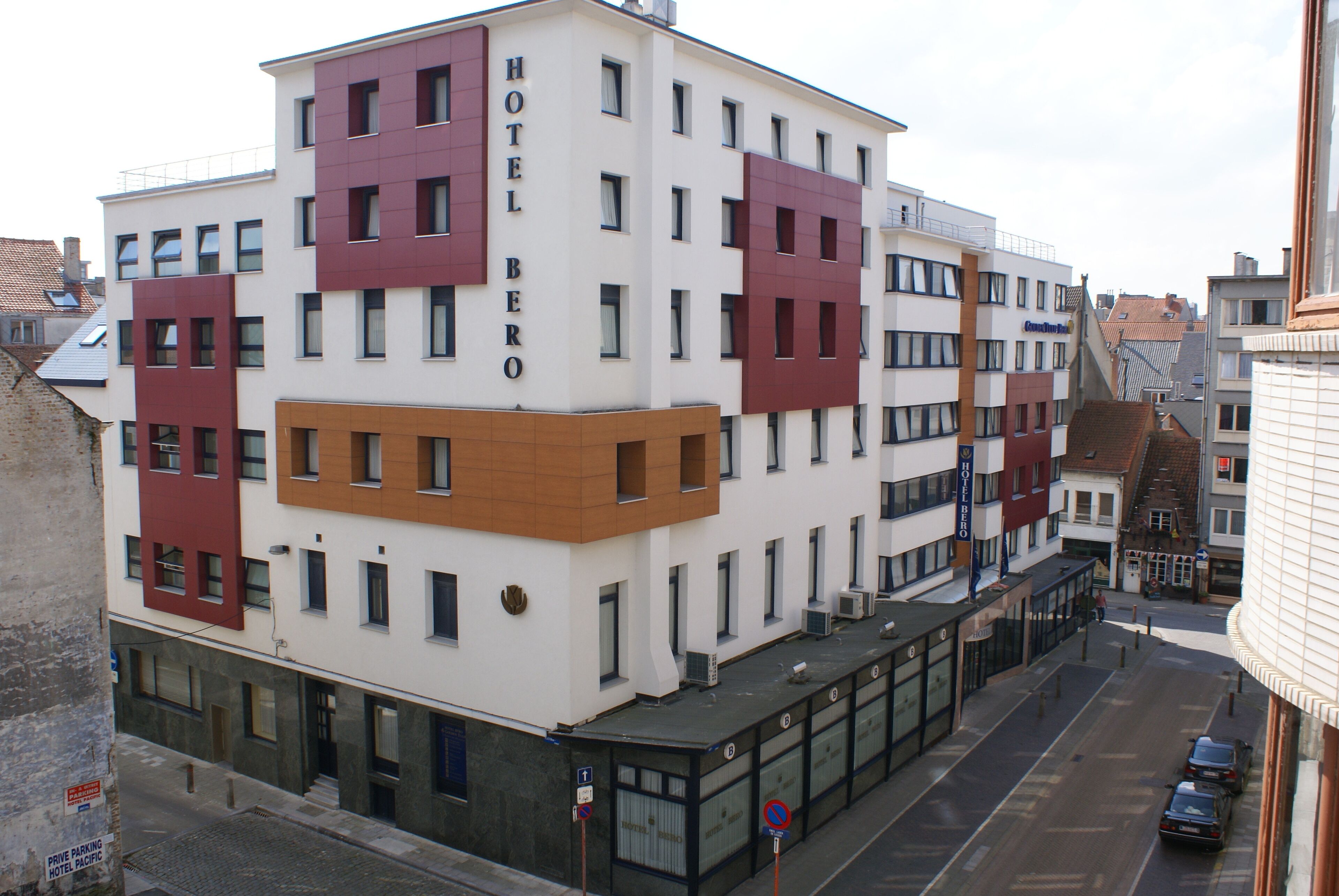 Façade de l’hébergement