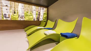 Sauna, hot stone massages, sports massages, massages