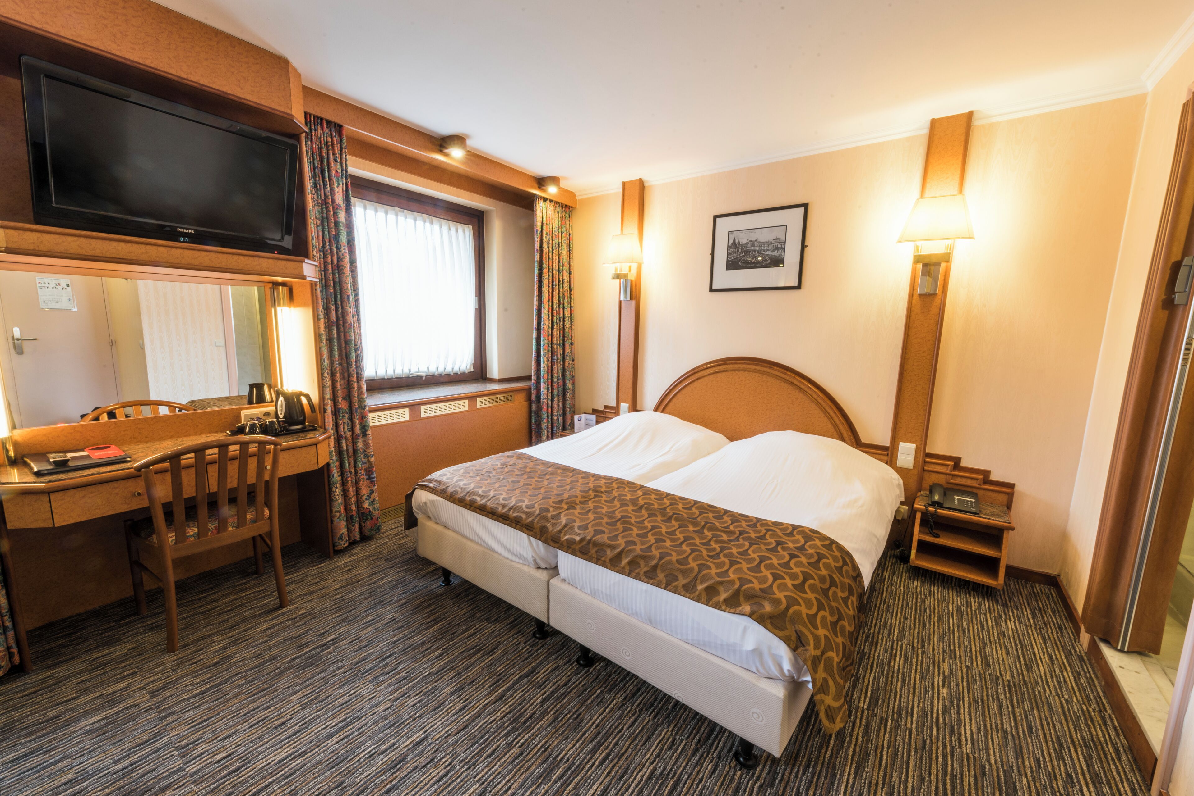 In-room safe, blackout drapes, soundproofing, iron/ironing board