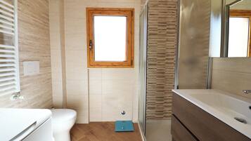 Ferienhaus, 1 Schlafzimmer, Raucher, Meerblick | Badezimmer