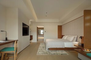 Standard Double Room, City View | Living area | TV - Árbol Moganshan Yucun (Huzhou)