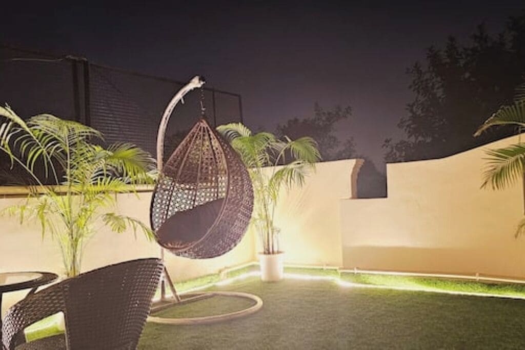 Enceinte de l’hébergement