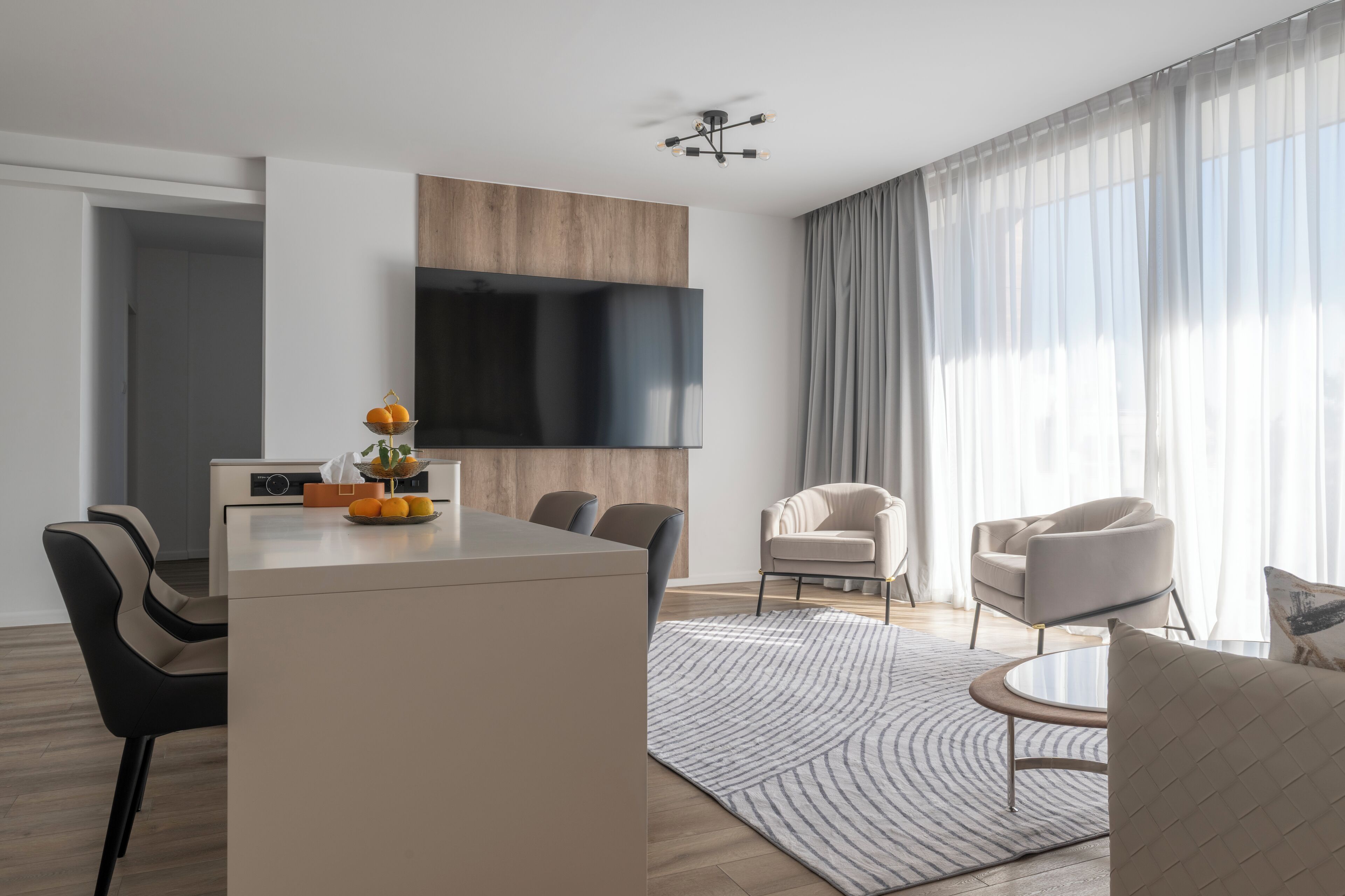 Exclusive apartman | Nappalirész | Okostévé