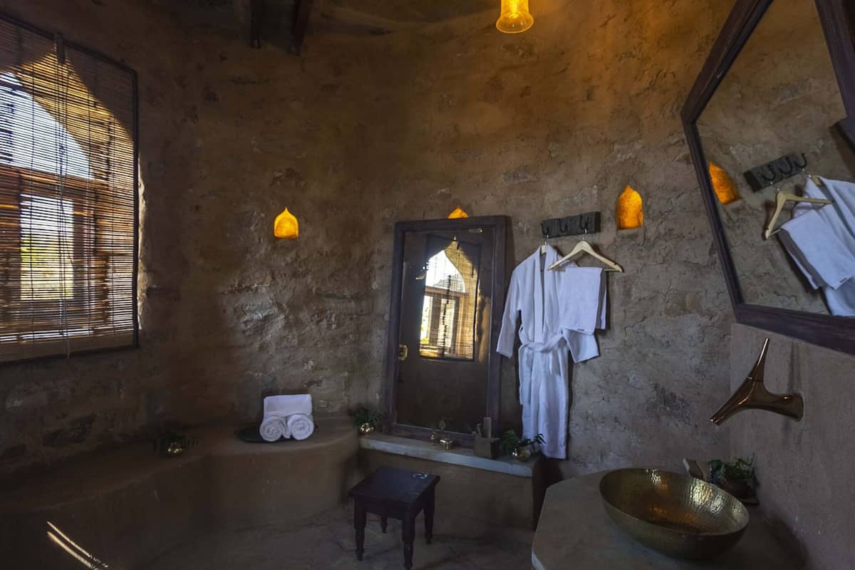 Gratis toalettartiklar, tofflor, tvål och schampo