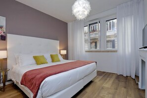 Deluxe appartement, uitzicht op de stad | Gratis wifi