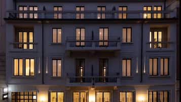 Fassade der Unterkunft