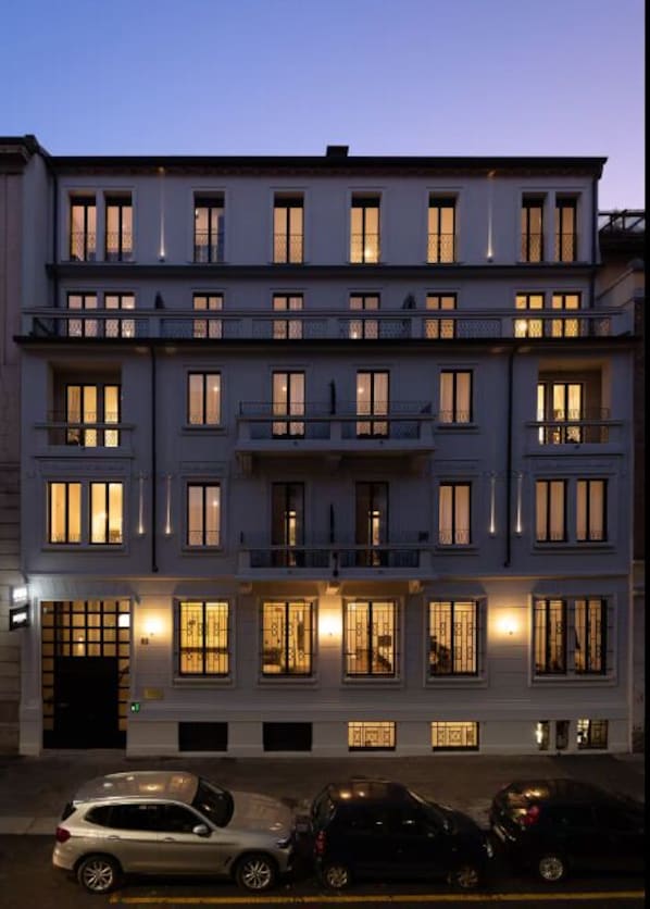 Fassade der Unterkunft