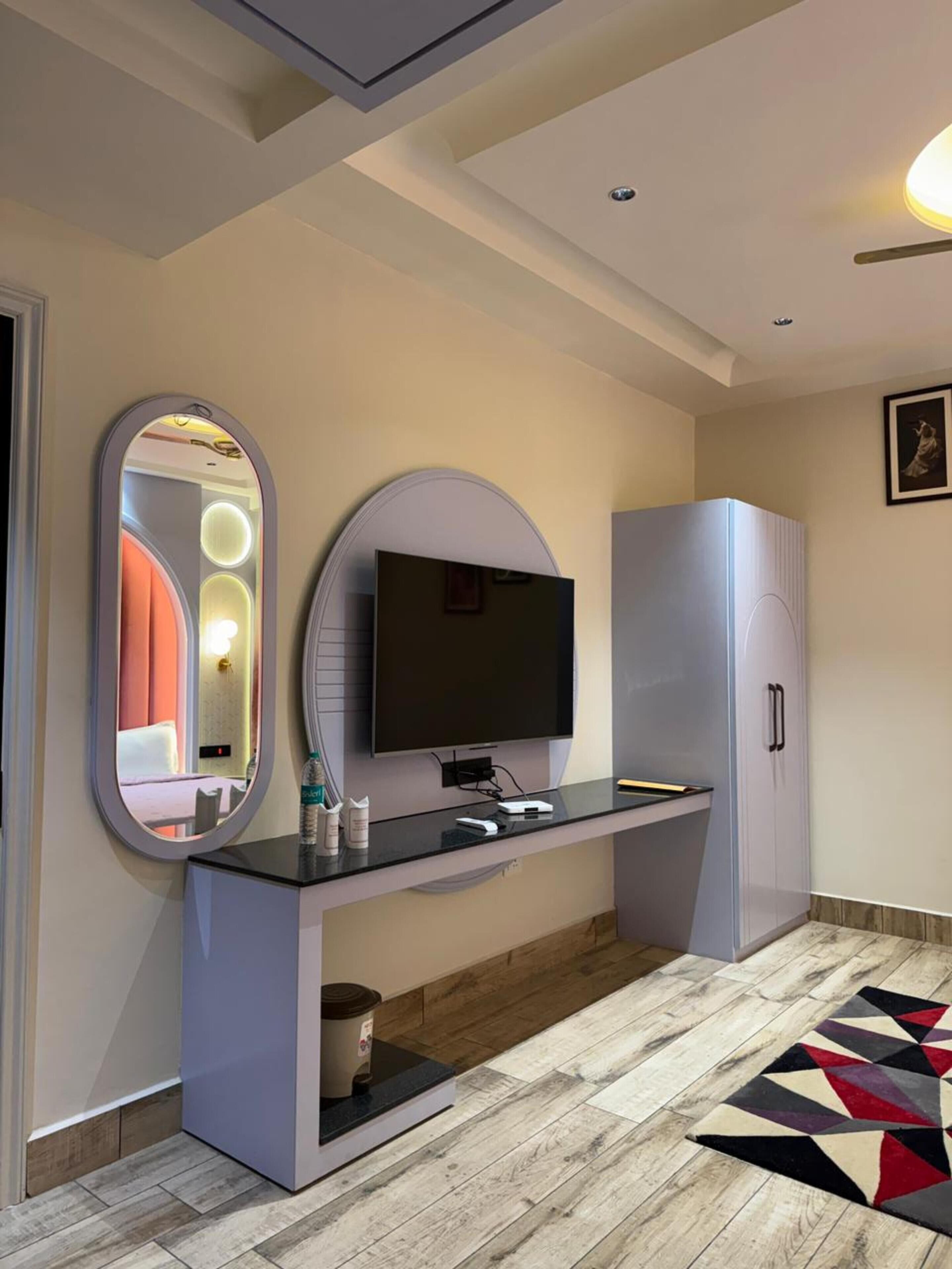 Habitación superior | Escritorio, espacio para trabajar con laptop, camas extra y wifi gratis 