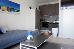 Apartment, Balcony, City View | In-room dining - Refugium 1 (Emsdetten)