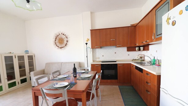 Dining room - Casa Rossella Spacious Apartment With Terrace, Near the sea (Otranto)