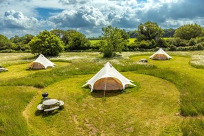 Property grounds - Red Clover at Blanca's Bell Tents, , Hunstanton, Norfolk (Ringstead)
