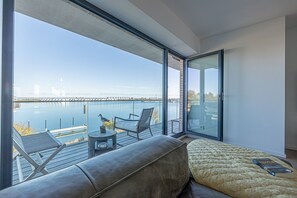 2 bedrooms, iron/ironing board, travel cot, free WiFi - Rooftop Garden 3 - Balcony, Private Parking, Fireplace, Sea View, Finnish Sauna (Olpenitz)