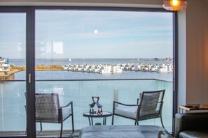 Interior - Rooftop Garden 6 - Sea View, Balcony, Private Parking Space, Fireplace, Sauna (Olpenitz)