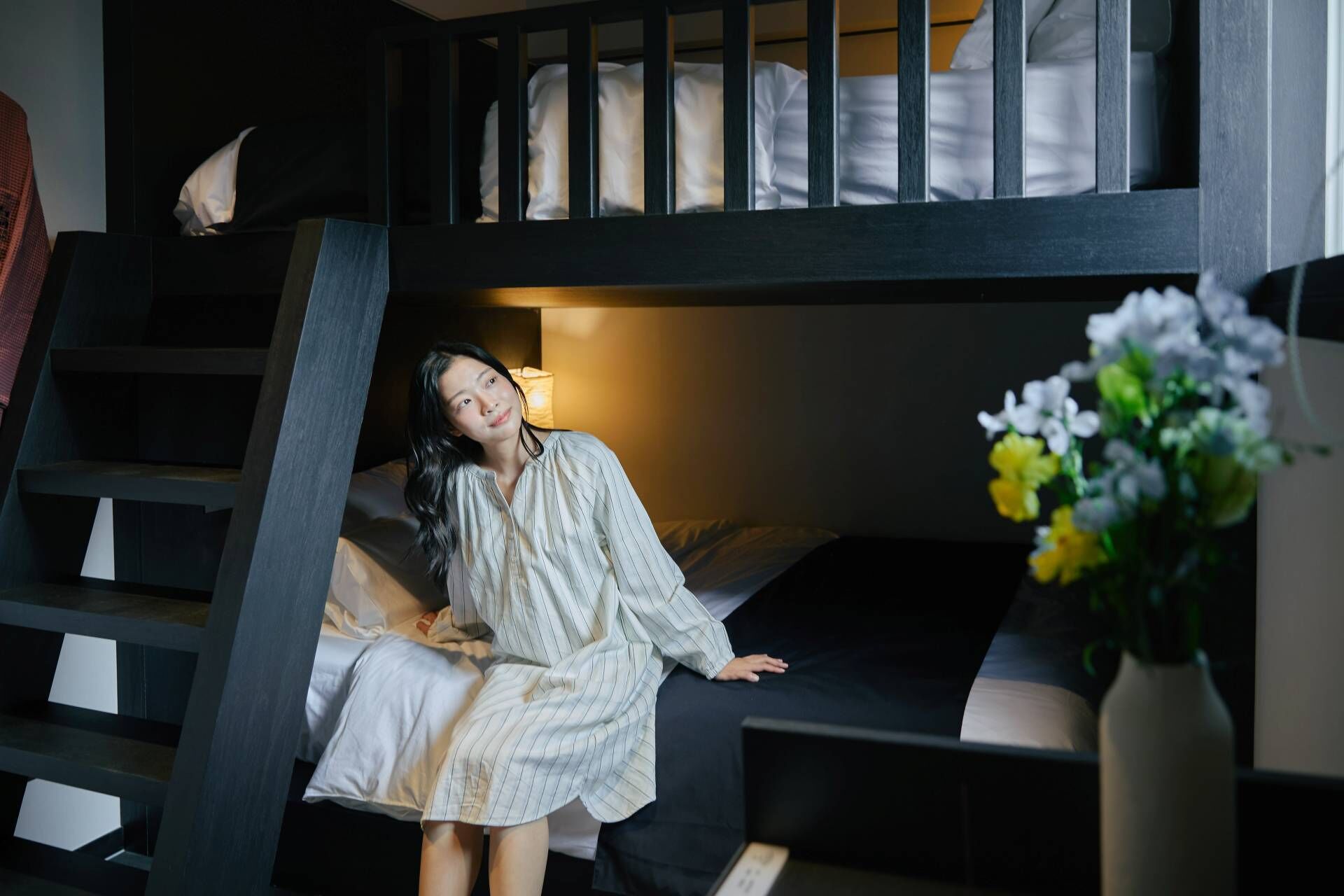 Premium bedding, desk, free WiFi, bed sheets