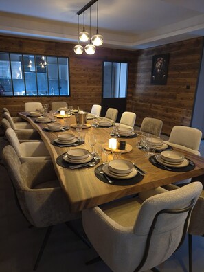 Dining - G de GERARDMER, Luxury gîte for 14 people 300m from the lake (Gérardmer)
