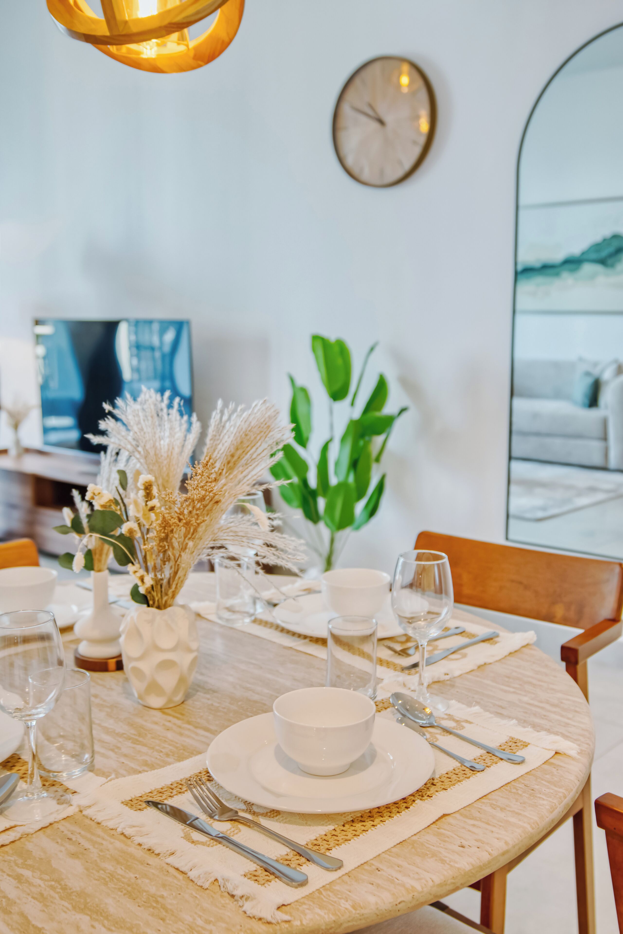 Appartement Premium, 2 chambres, vue port | Restauration dans la chambre