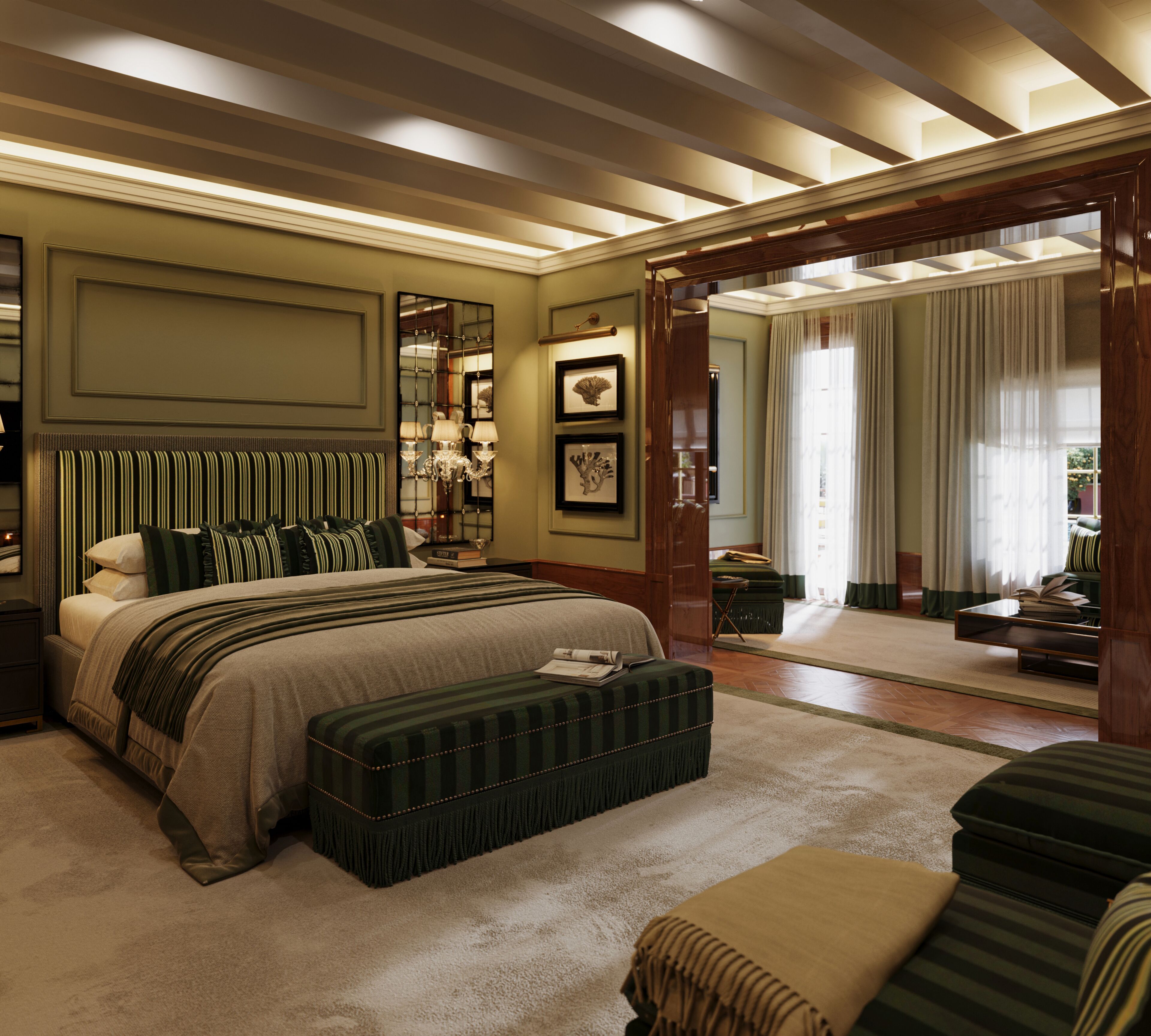 Suite (Garden) | Free minibar items, in-room safe, desk, blackout drapes