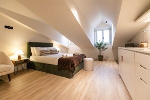 1 bedroom, iron/ironing board, Internet, bed sheets - Casa da Liberdade By Sé Apartamentos (Braga)