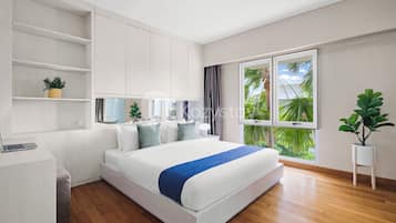 Appartement, 2 chambres, vue ville | Vue de la chambre