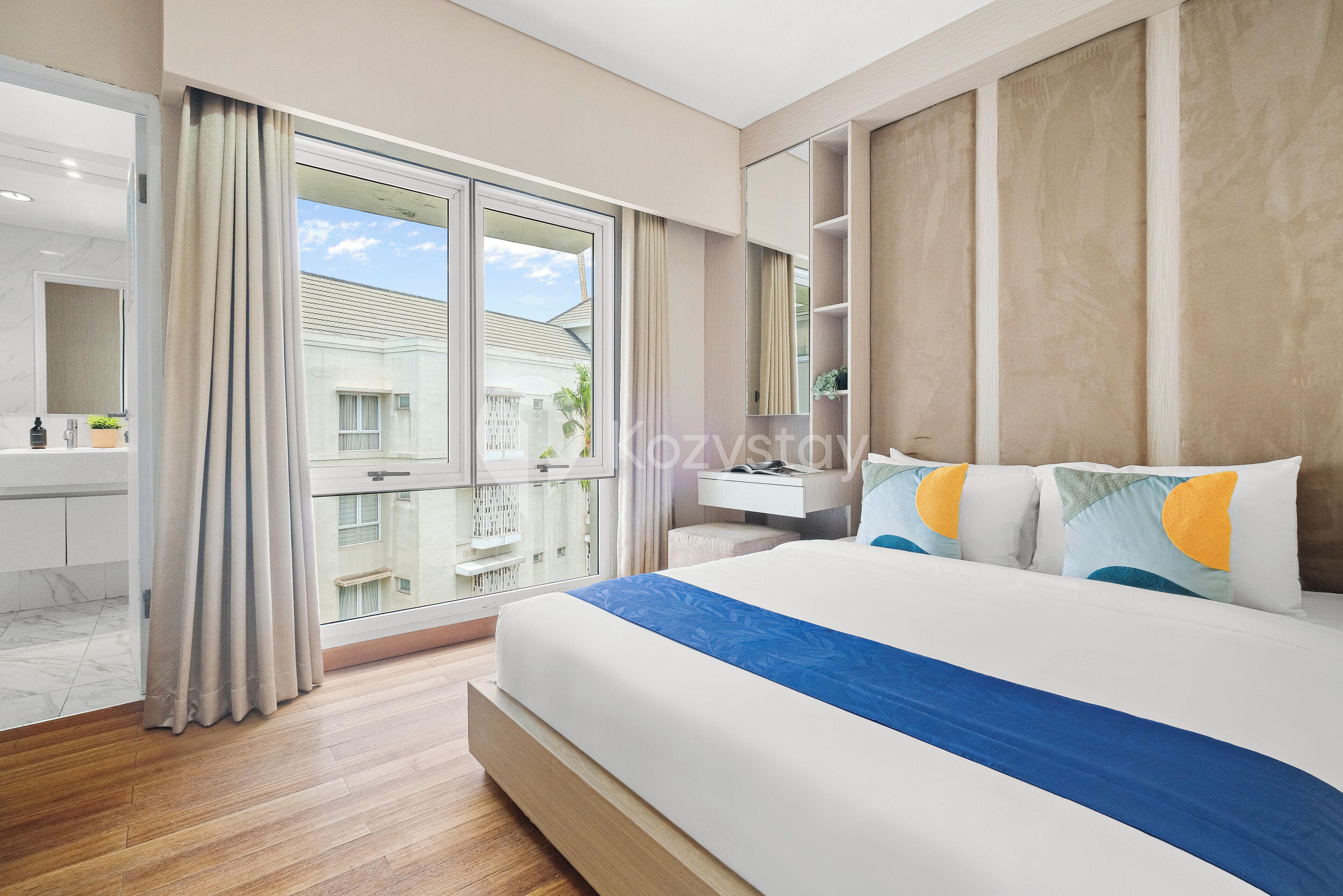 Apartment, 2 Bedrooms, City View