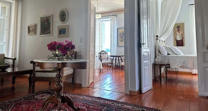 Poros Chic Seaside Neo-Classical Apartment w/ Terrace