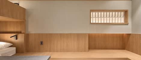 Deluxe Quadruple Room, City View | Laptop workspace, blackout curtains, soundproofing, free WiFi