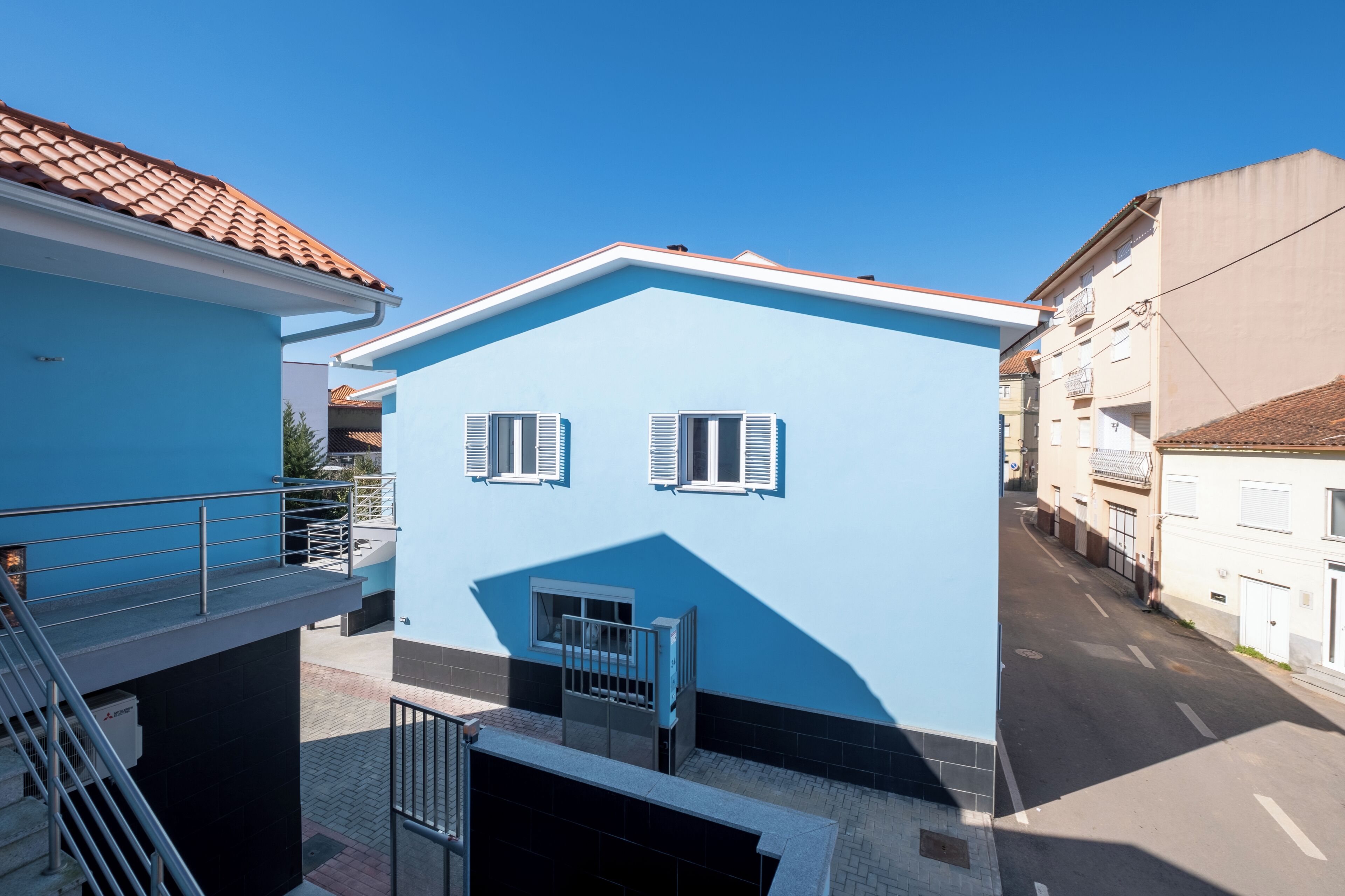 Majoituspaikan julkisivu