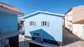 Majoituspaikan julkisivu