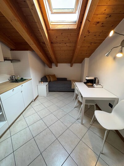 Delightful and romantic attic room in Bologna just a stone's throw from the Unipol Arena