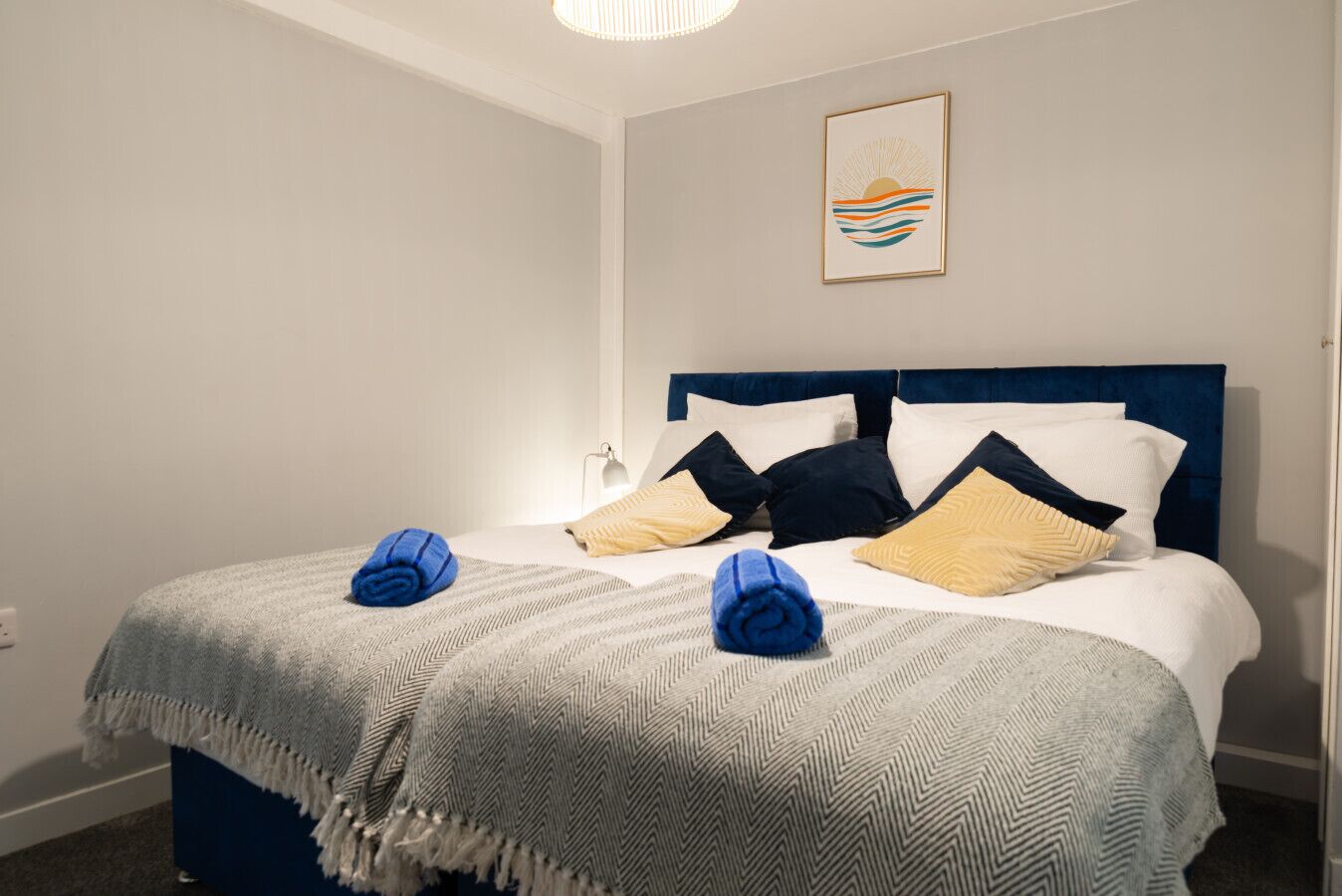 2 bedrooms, desk, iron/ironing board, free WiFi