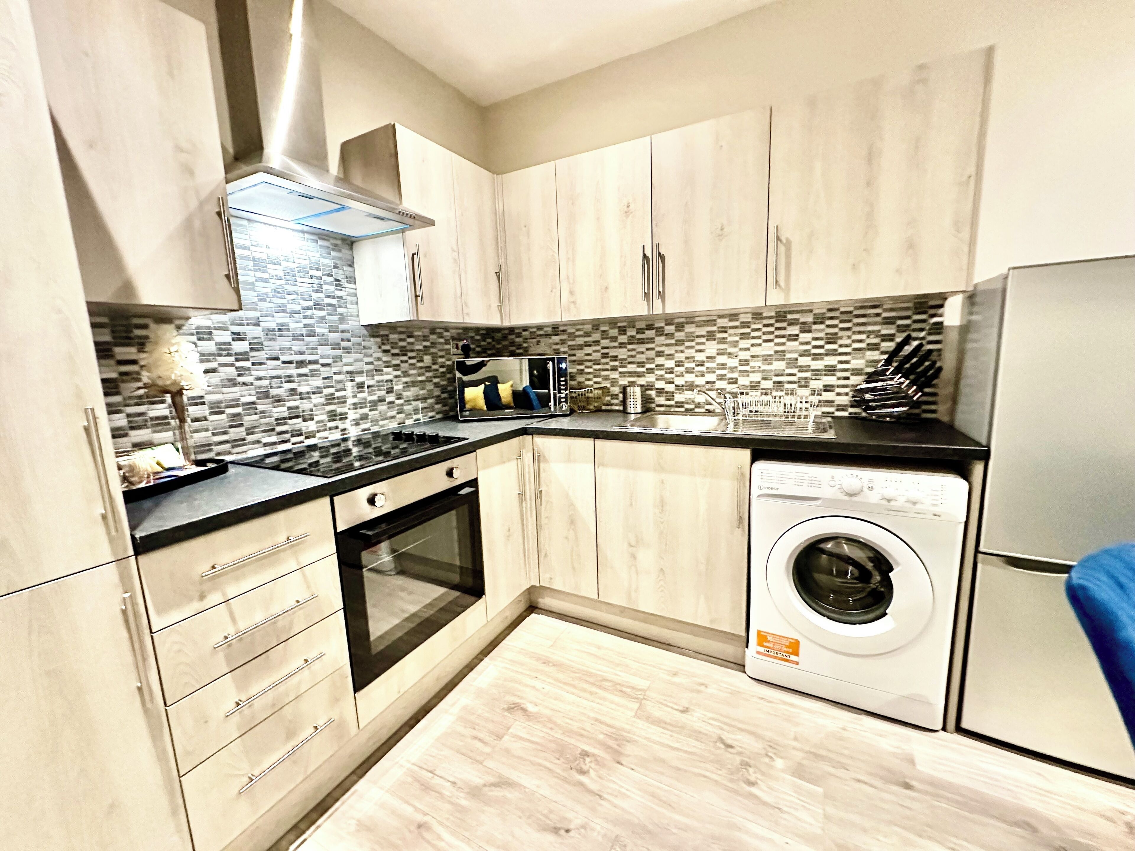 Microondas, horno y parrilla de estufa 