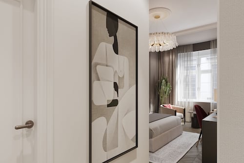 Suite | Desk, laptop workspace, free WiFi