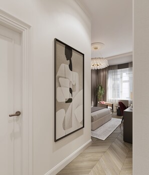 Suite | Desk, laptop workspace, free WiFi - White Gallo Residences (Belgrade)