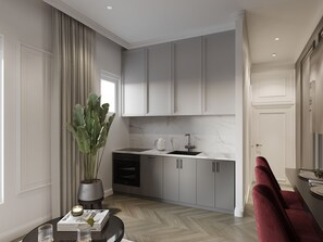 Apartment | Desk, laptop workspace, free WiFi - White Gallo Residences (Belgrade)