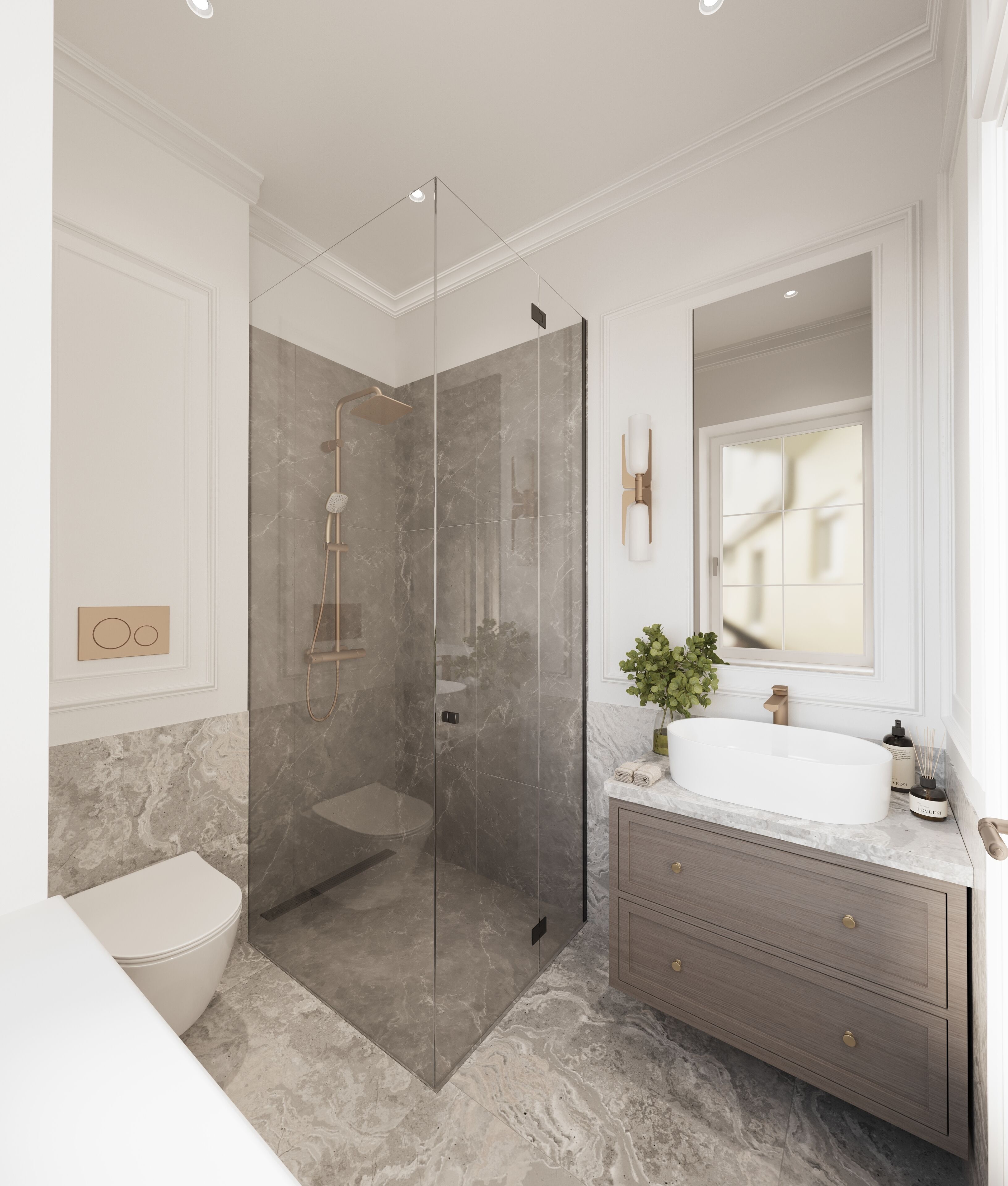 Suite | Bagno | Doccia, asciugacapelli, accappatoio, pantofole