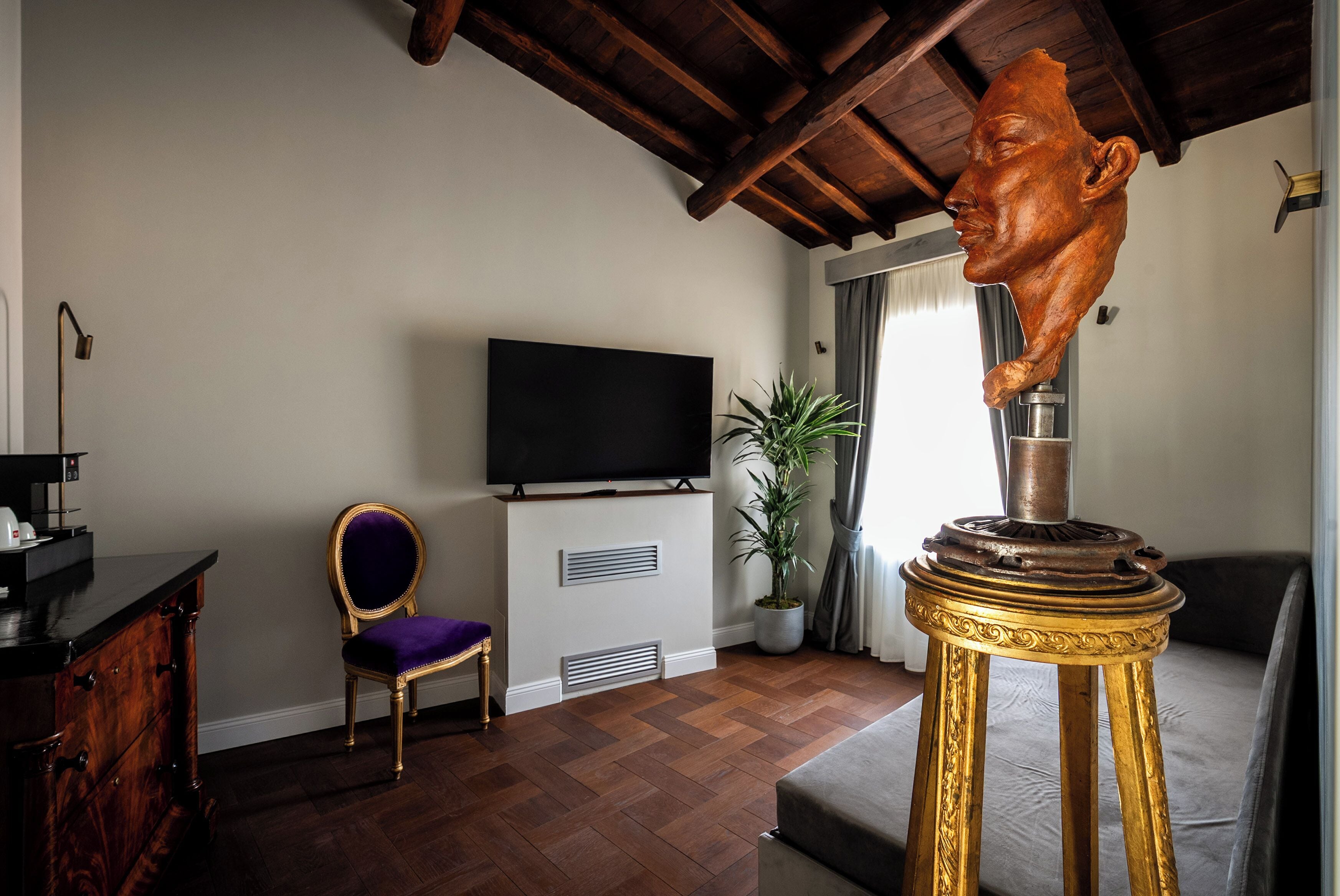 Luxury-Suite, Bergblick | Wohnbereich