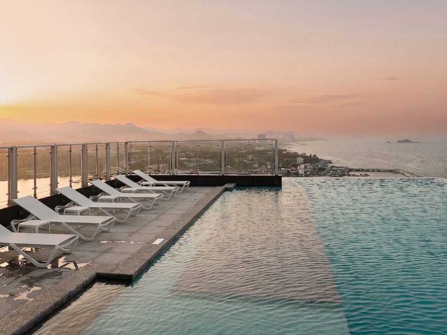 Seasonal outdoor pool