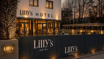 Fassade der Unterkunft