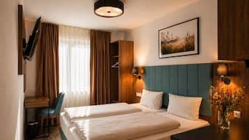 Deluxe Double Room | Blackout drapes, soundproofing