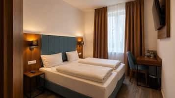 Superior-Doppel- oder -Zweibettzimmer | Verdunkelungsvorhänge, schallisolierte Zimmer