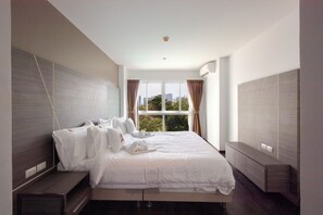 Rom – standard, terrasse, hageutsikt