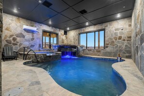 Piscine couverte, piscine chauffée